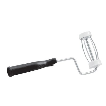 WOOSTER Paint Roller Frame, 5 Wire Cage, Polypropylene Handle, 4" Rollers R022